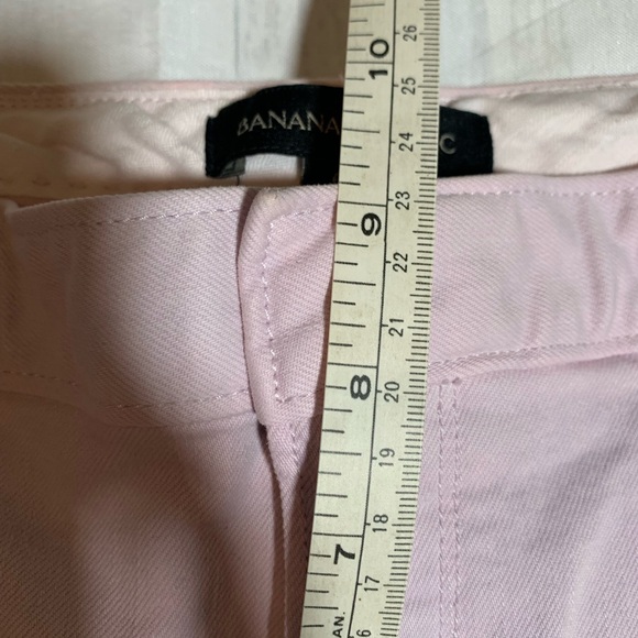 Banana Republic crop Pink Sloan Pants. Size 6. - Picture 7 of 9